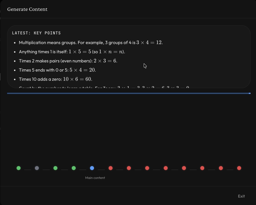 Learning content studio screenshot 5