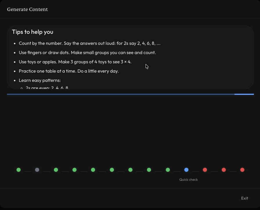 Learning content studio screenshot 6